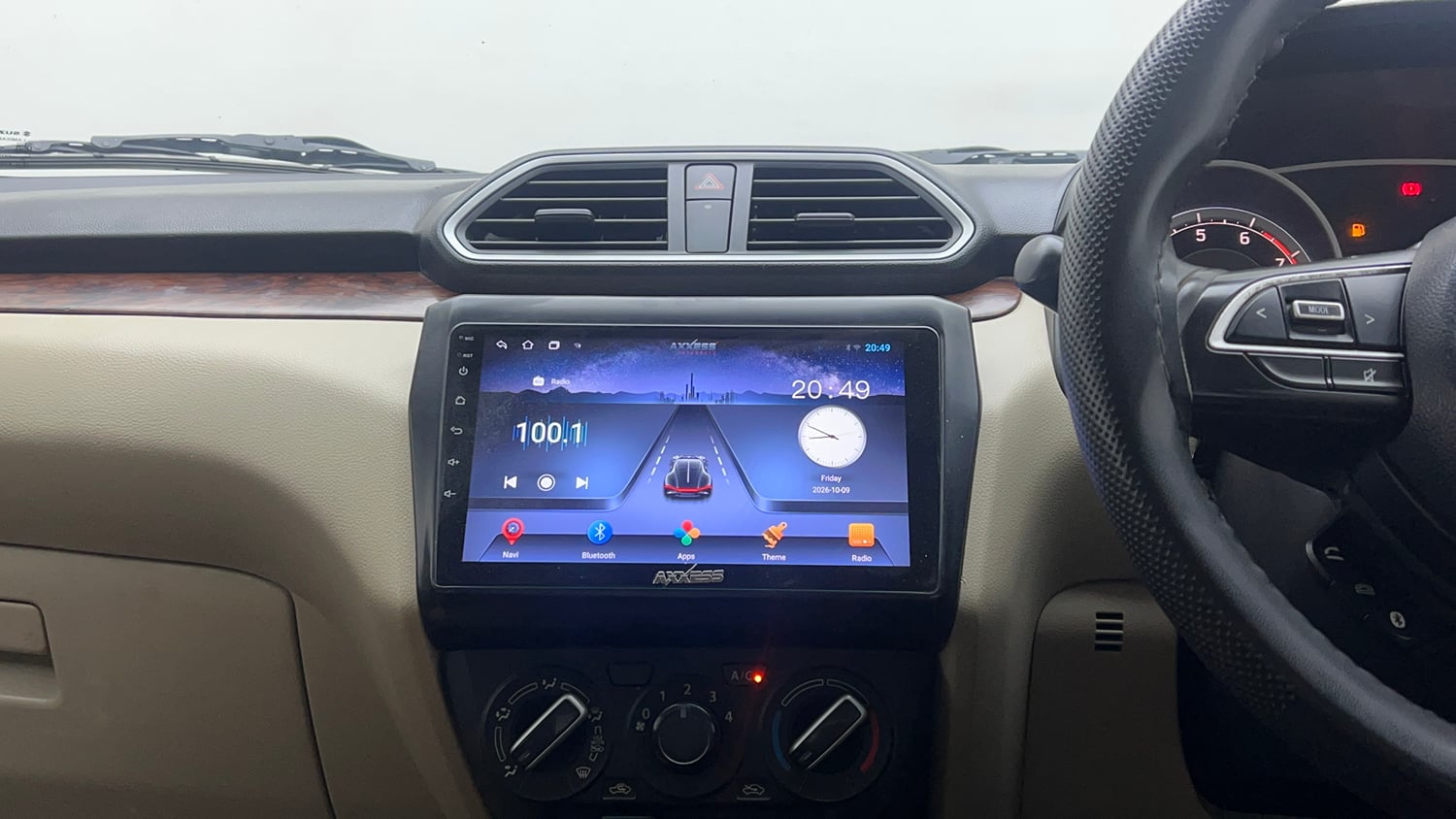 Used 2017 Maruti Suzuki Dzire VXi Petrol Manual interior MUSIC SYSTEM & AC CONTROL VIEW