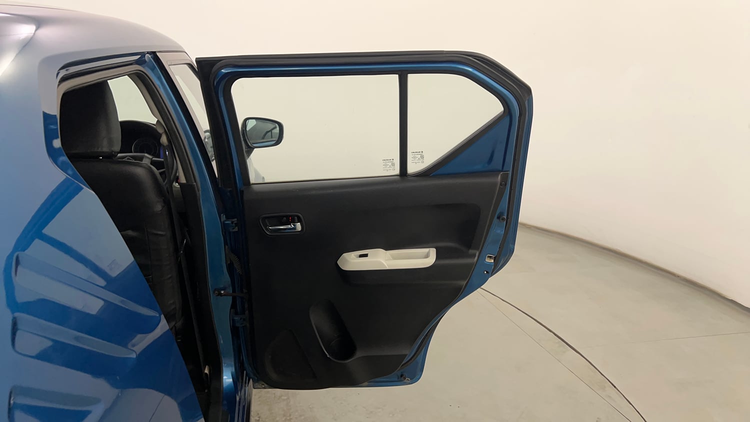 Used 2018 Maruti Suzuki Ignis Zeta 1.2 AMT Petrol Automatic interior RIGHT REAR DOOR OPEN VIEW