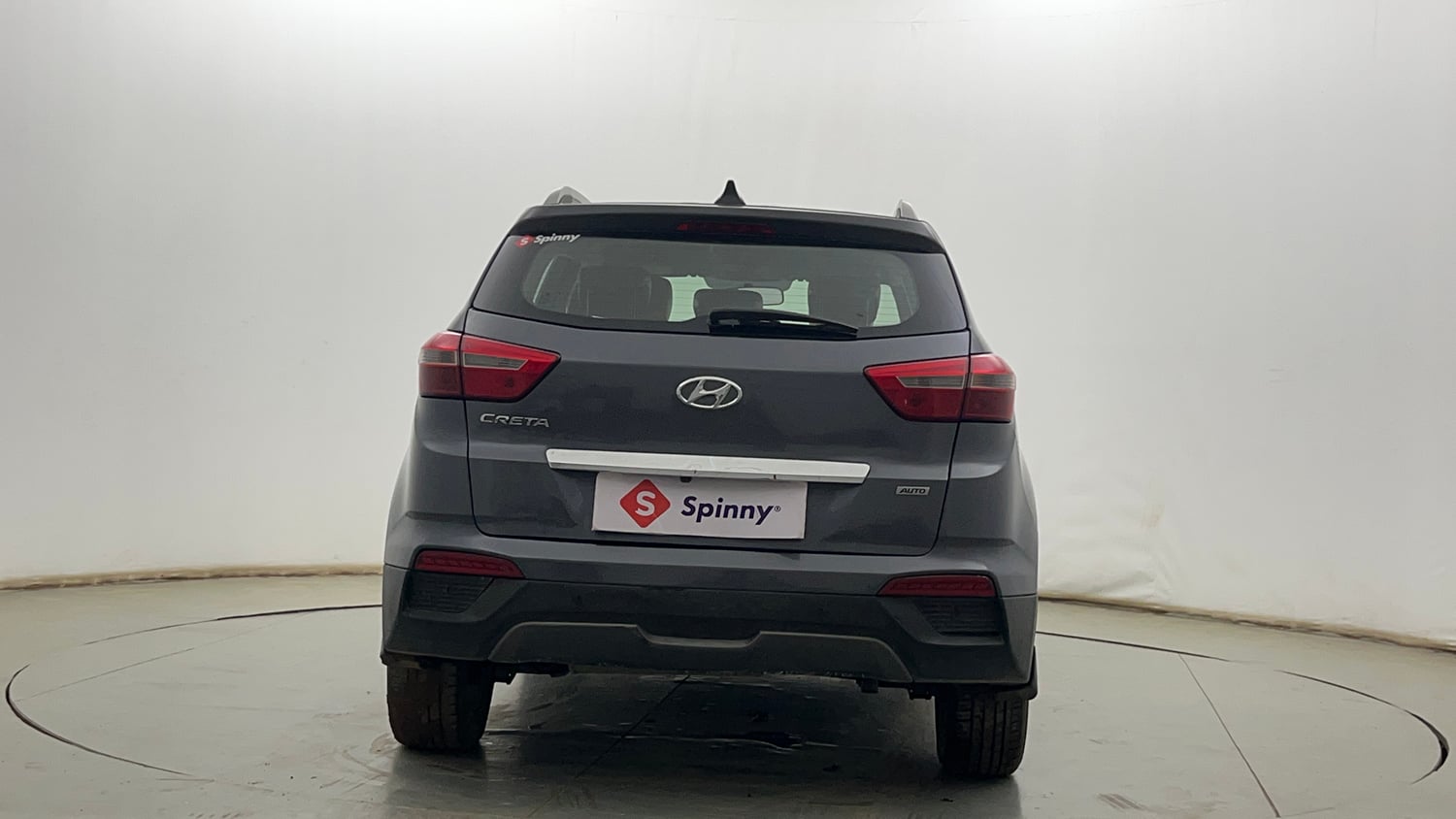 Used 2017 Hyundai Creta SX Plus 1.6 AT Petrol Petrol Automatic exterior BACK VIEW