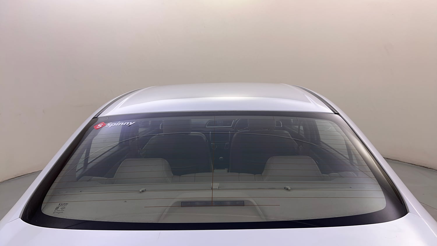 Used 2016 Maruti Suzuki Ciaz ZDi+ SHVS Diesel Manual exterior BACK WINDSHIELD VIEW