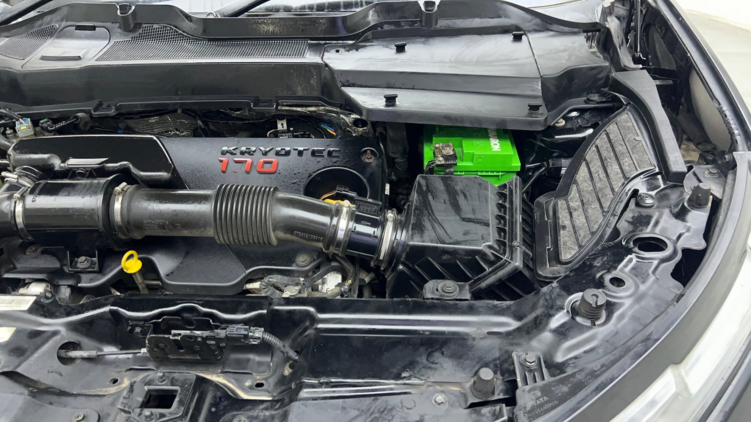 Used 2021 Tata Harrier XT Plus Dark Edition Diesel Manual engine ENGINE LEFT SIDE VIEW