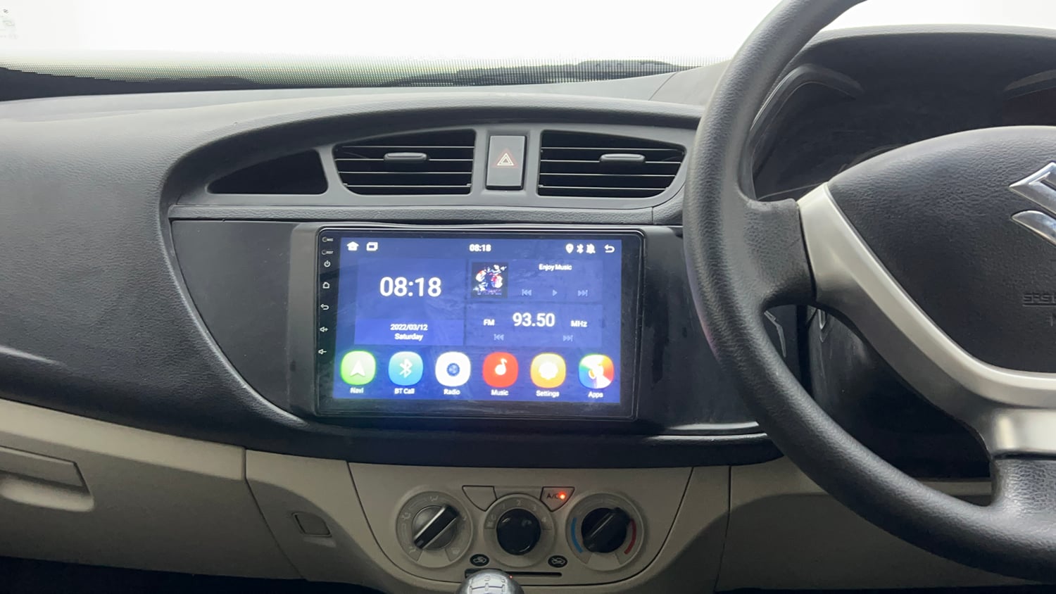 Used 2019 Maruti Suzuki Alto 800 LXi CNG Cng Manual interior MUSIC SYSTEM & AC CONTROL VIEW