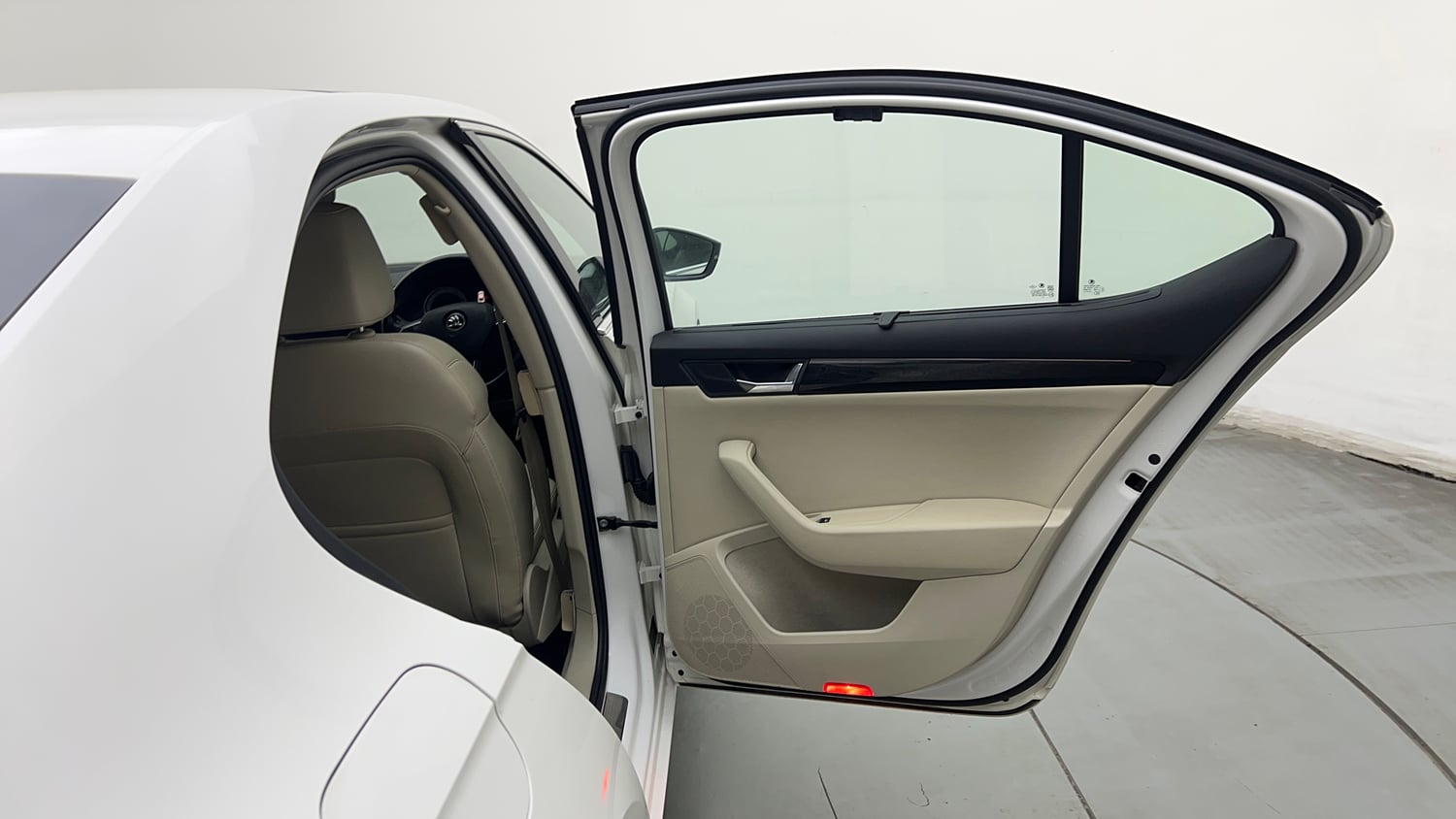 Used 2018 Skoda Superb L&K TSI AT Petrol Automatic interior RIGHT REAR DOOR OPEN VIEW