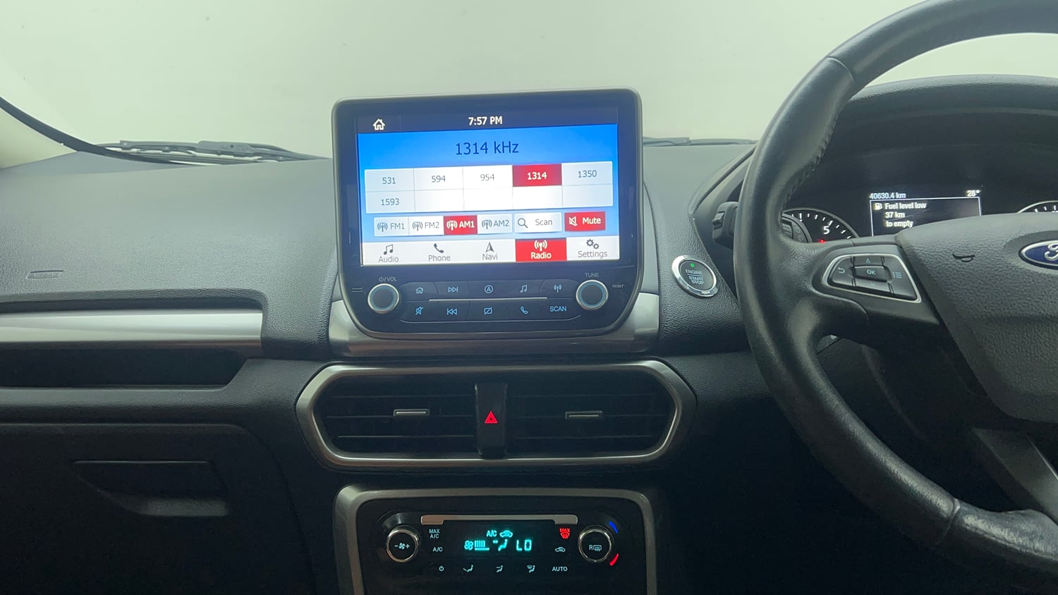 Used 2019 Ford EcoSport Titanium 1.5L Ti-VCT Petrol Manual top_features Integrated (in-dash) music system