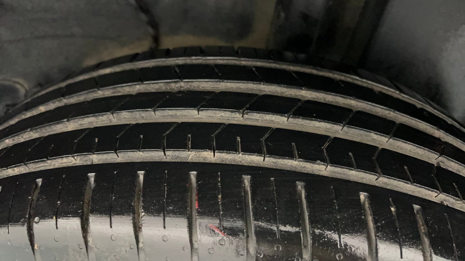 Used 2022 Tata Punch Creative Dual Tone Petrol Manual tyres LEFT REAR TYRE TREAD VIEW