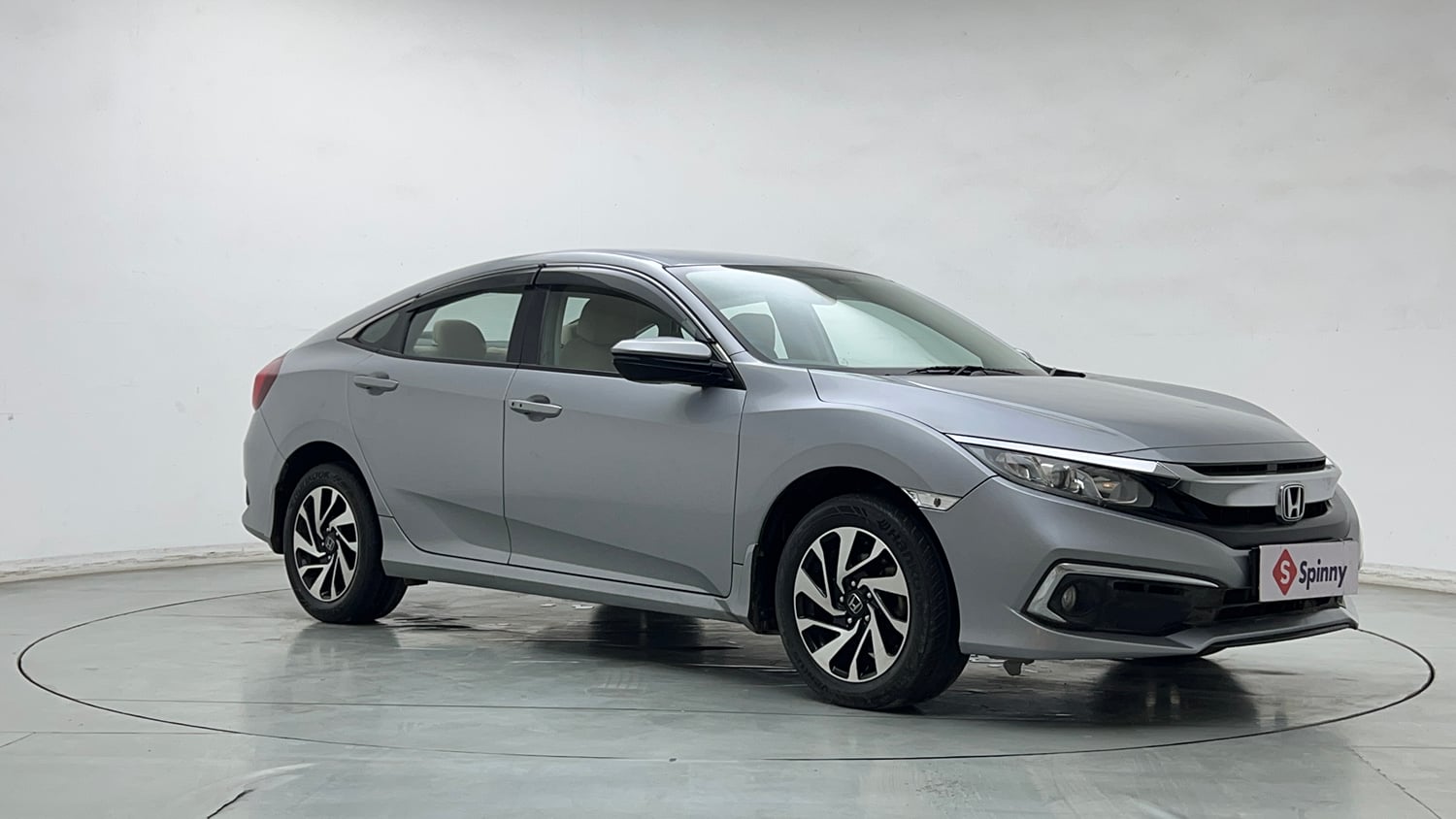 Used 2019 Honda Civic V CVT Petrol Petrol Automatic exterior RIGHT FRONT CORNER VIEW
