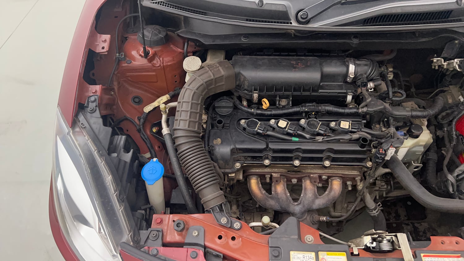 Used 2018 Maruti Suzuki Dzire ZXi Plus AMT Petrol Automatic engine ENGINE RIGHT SIDE VIEW
