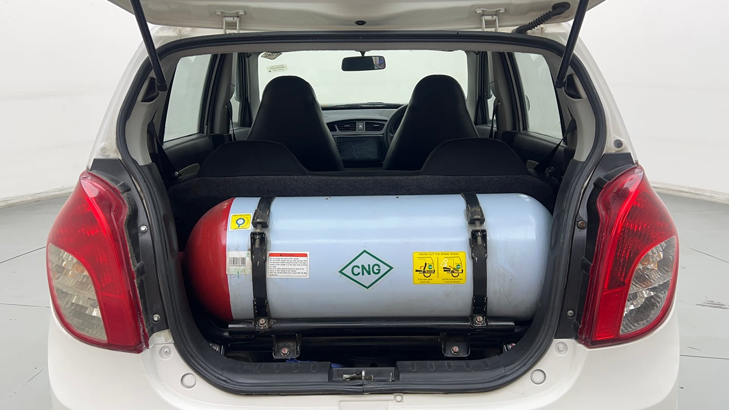 Used 2019 Maruti Suzuki Alto 800 LXi CNG Cng Manual interior DICKY INSIDE VIEW