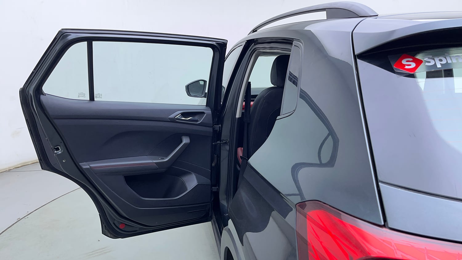 Used 2025 Skoda Kushaq Monte Carlo 1.0L TSI AT Petrol Automatic interior LEFT REAR DOOR OPEN VIEW