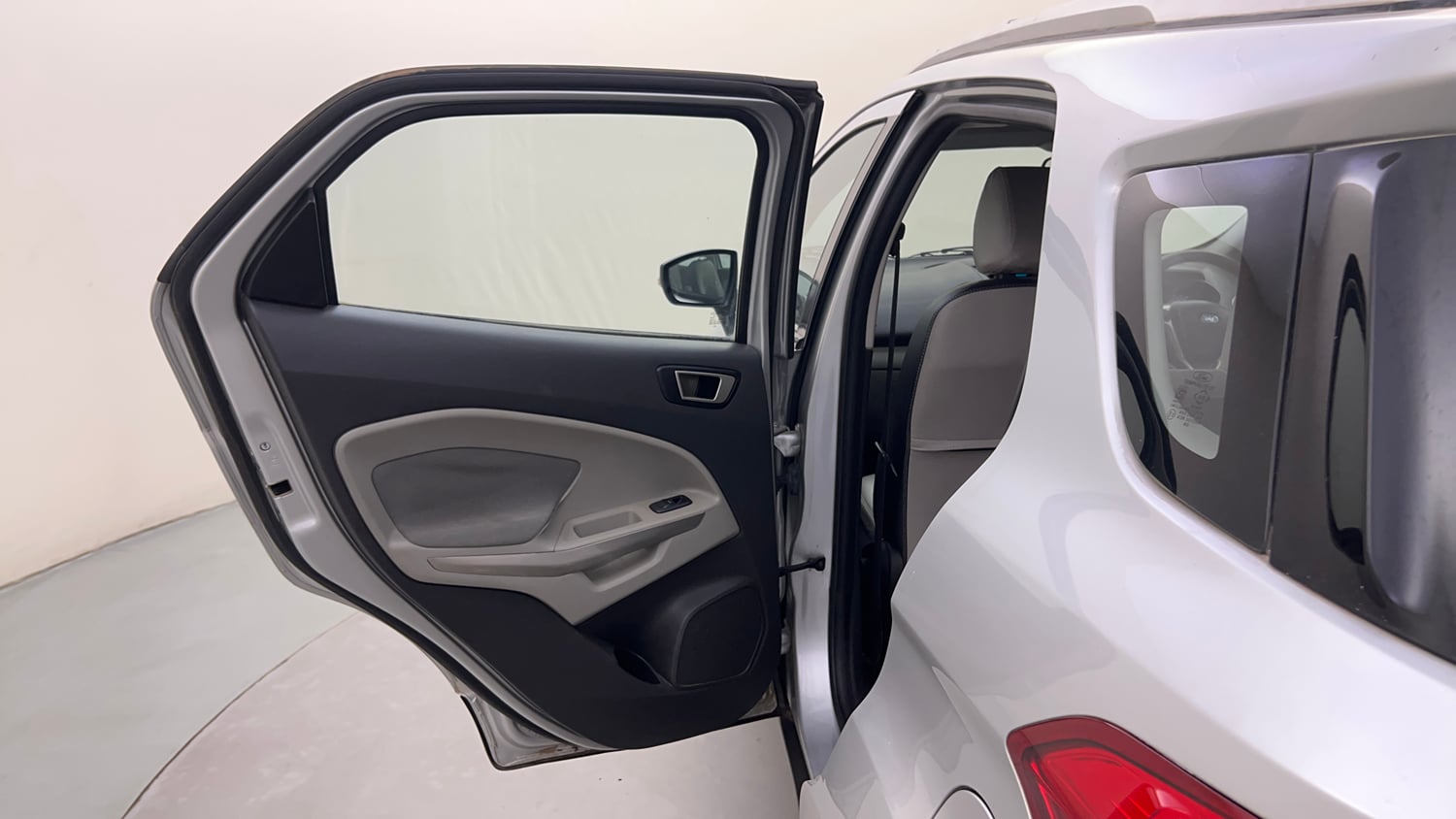 Used 2016 Ford EcoSport Titanium 1.5L Ti-VCT Petrol Manual interior LEFT REAR DOOR OPEN VIEW