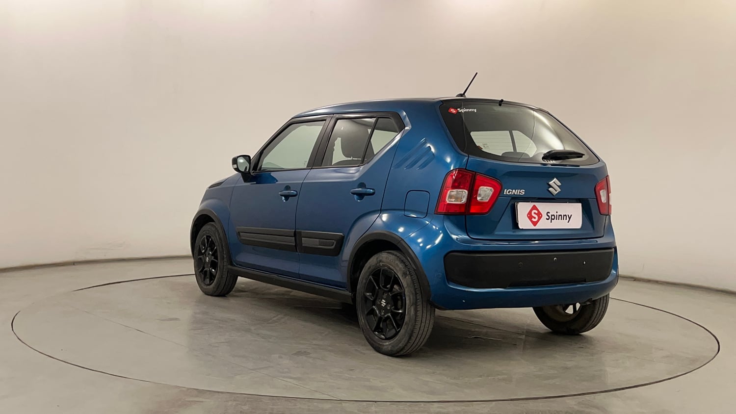 Used 2018 Maruti Suzuki Ignis Zeta 1.2 AMT Petrol Automatic exterior LEFT REAR CORNER VIEW