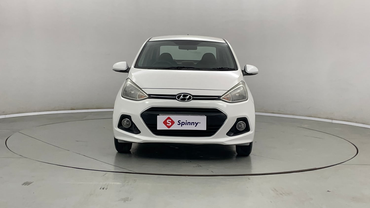 Used 2014 Hyundai Xcent S 1.2 (O) Petrol Manual exterior FRONT VIEW