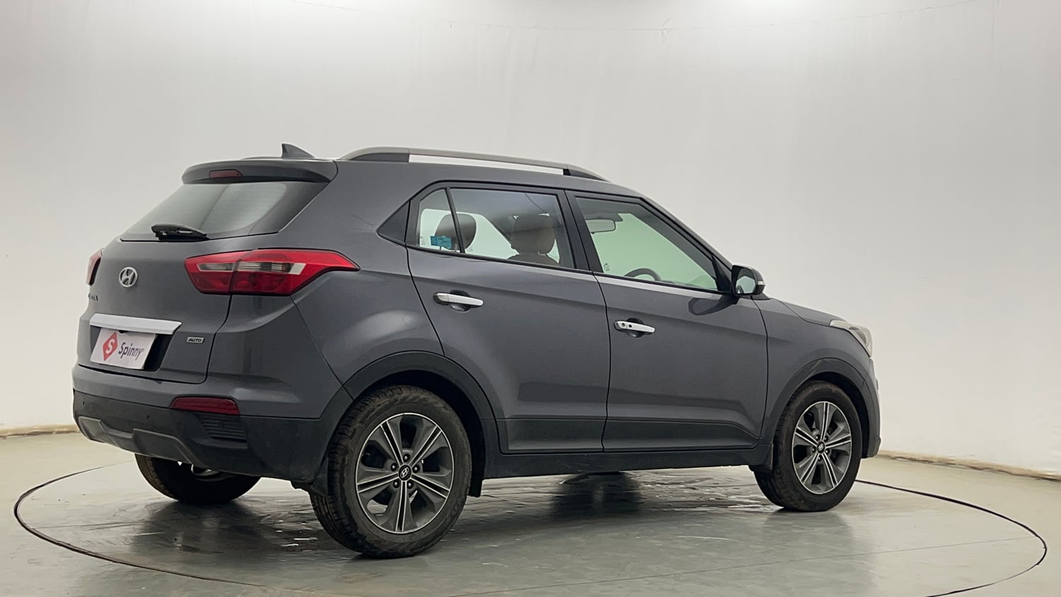 Used 2017 Hyundai Creta SX Plus 1.6 AT Petrol Petrol Automatic exterior RIGHT REAR CORNER VIEW