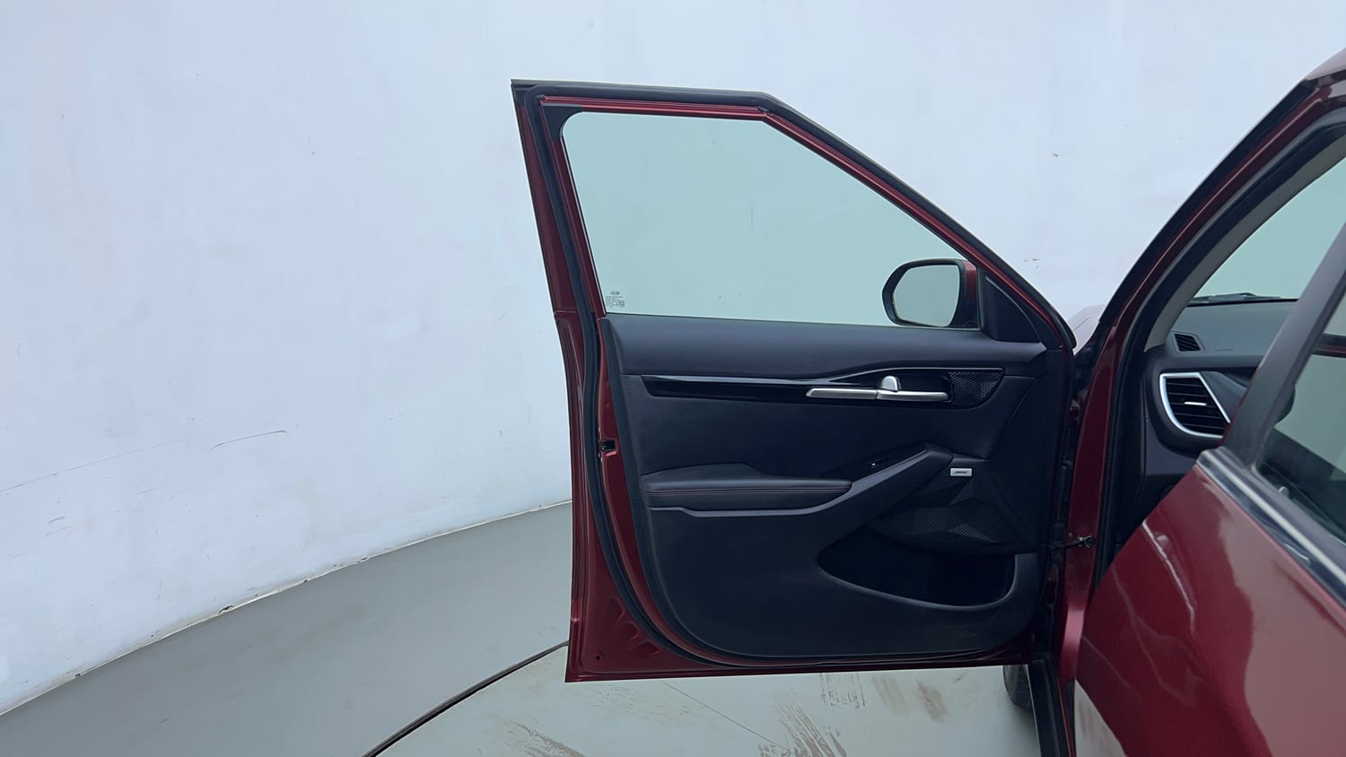 Used 2020 Kia Seltos GTX Plus DCT 1.4 Petrol Automatic interior LEFT FRONT DOOR OPEN VIEW