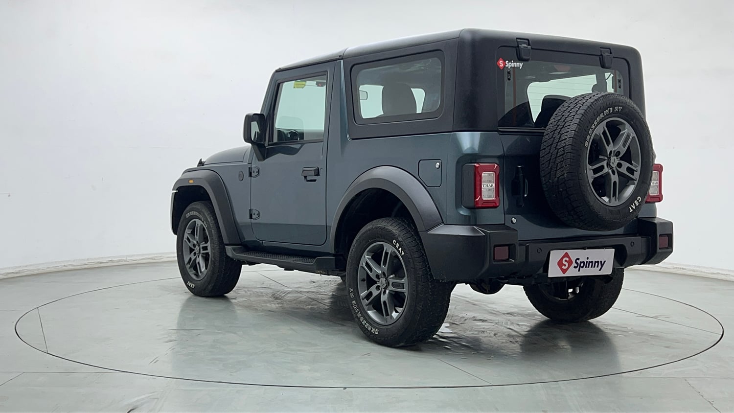 Used 2024 Mahindra Thar LX Hard Top Diesel MT 4WD Diesel Manual exterior LEFT REAR CORNER VIEW