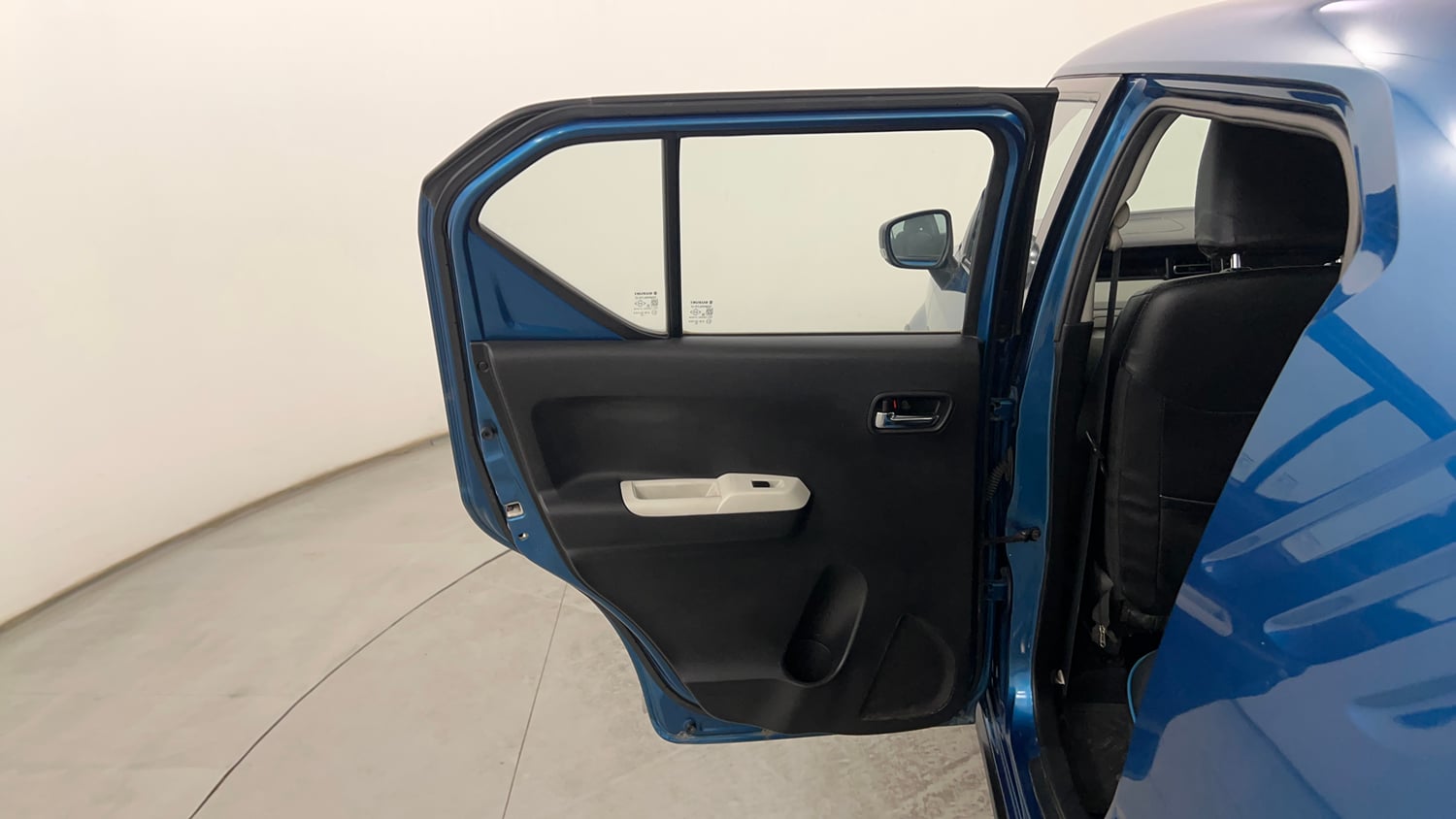 Used 2018 Maruti Suzuki Ignis Zeta 1.2 AMT Petrol Automatic interior LEFT REAR DOOR OPEN VIEW