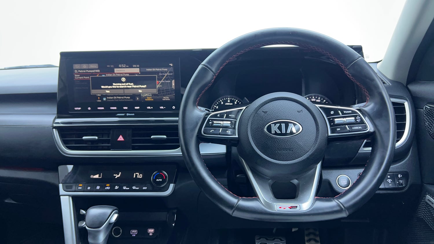 Used 2020 Kia Seltos GTX Plus DCT 1.4 Petrol Automatic interior STEERING VIEW