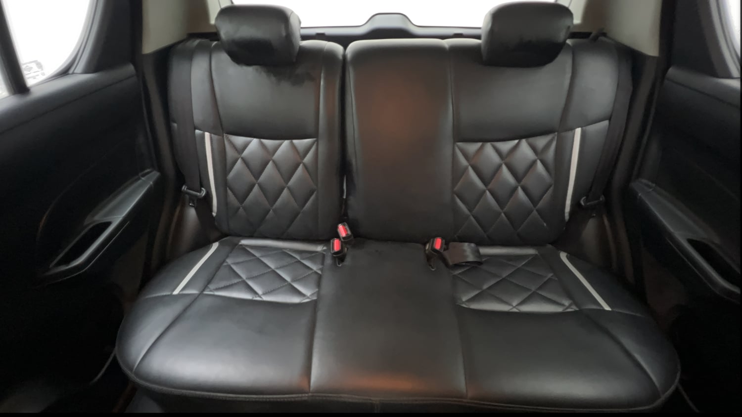 Used 2015 Maruti Suzuki Swift Lxi (O) Petrol Manual interior REAR SEAT CONDITION VIEW