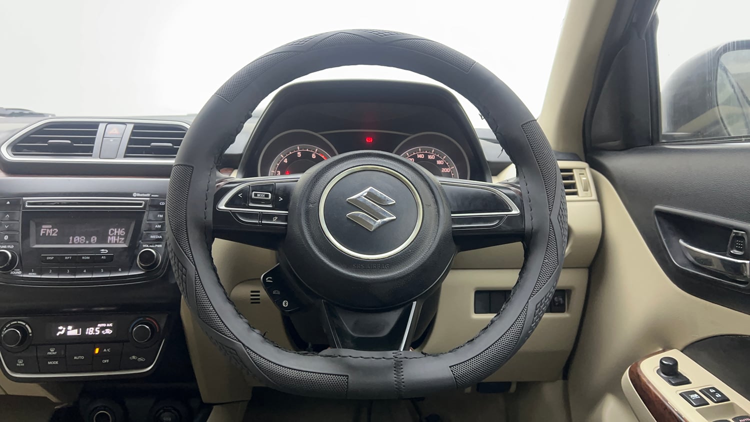 Used 2017 Maruti Suzuki Dzire ZXi AMT Petrol Automatic interior STEERING VIEW
