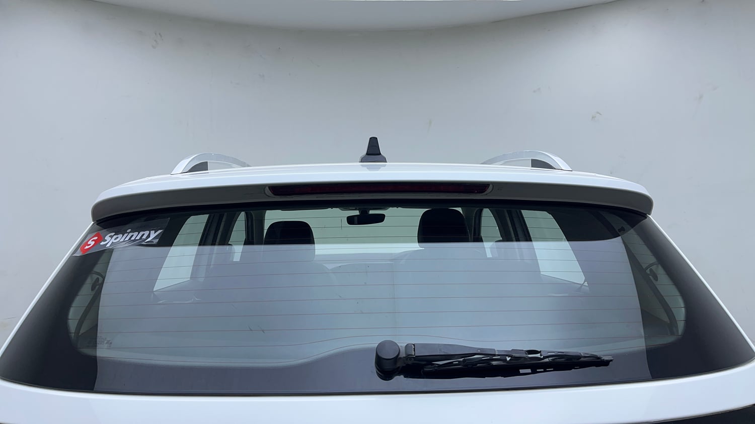 Used 2022 Volkswagen Taigun Topline 1.0 TSI AT Petrol Automatic exterior BACK WINDSHIELD VIEW