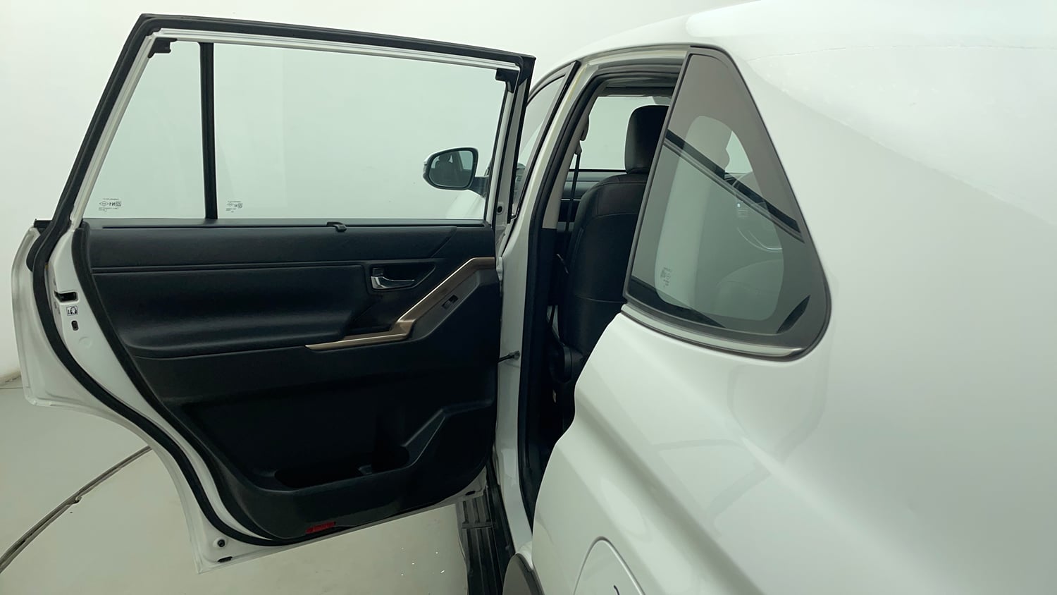 Used 2024 Maruti Suzuki Invicto Alpha Plus 7 STR Hybrid Automatic interior LEFT REAR DOOR OPEN VIEW