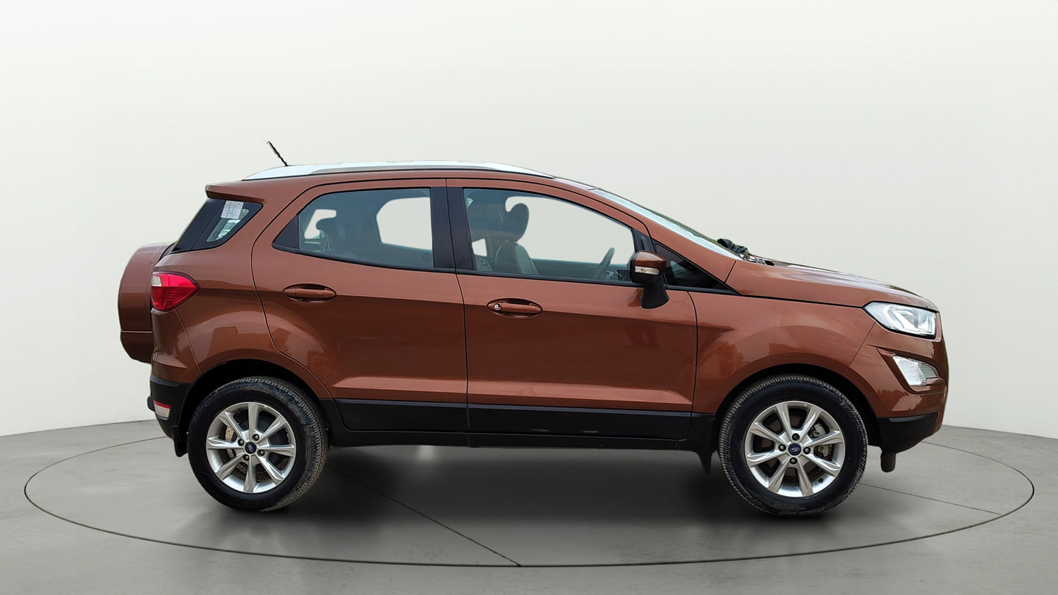 Used 2018 Ford EcoSport Titanium 1.5L Ti-VCT Petrol Manual exterior RIGHT SIDE VIEW