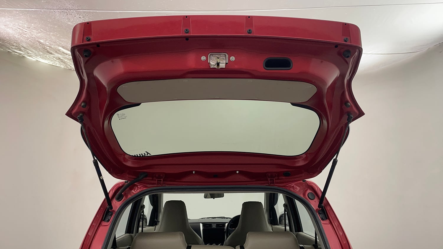 Used 2021 Maruti Suzuki Celerio VXi Petrol Manual interior DICKY DOOR OPEN VIEW