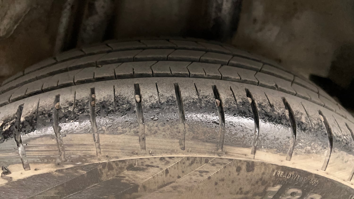 Used 2017 Honda Jazz V Petrol Petrol Manual tyres LEFT REAR TYRE TREAD VIEW