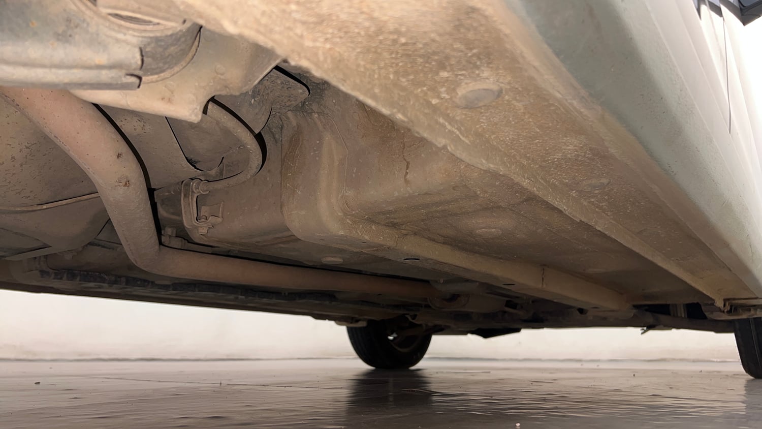 Used 2018 Hyundai Grand i10 Magna 1.2 Kappa VTVT Petrol Manual extra REAR RIGHT UNDERBODY VIEW