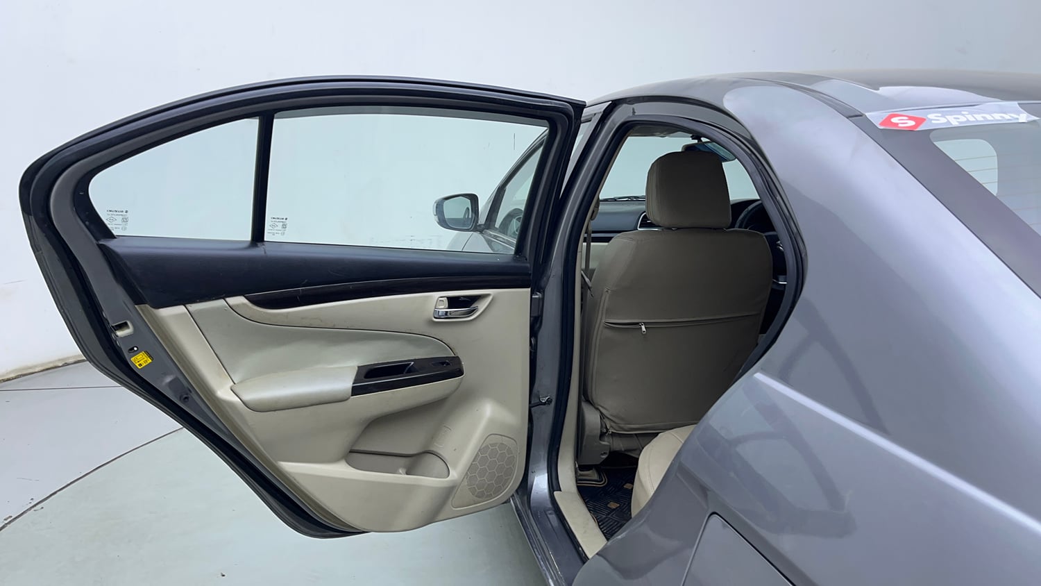 Used 2018 Maruti Suzuki Ciaz Delta 1.3 Hybrid Diesel Manual interior LEFT REAR DOOR OPEN VIEW