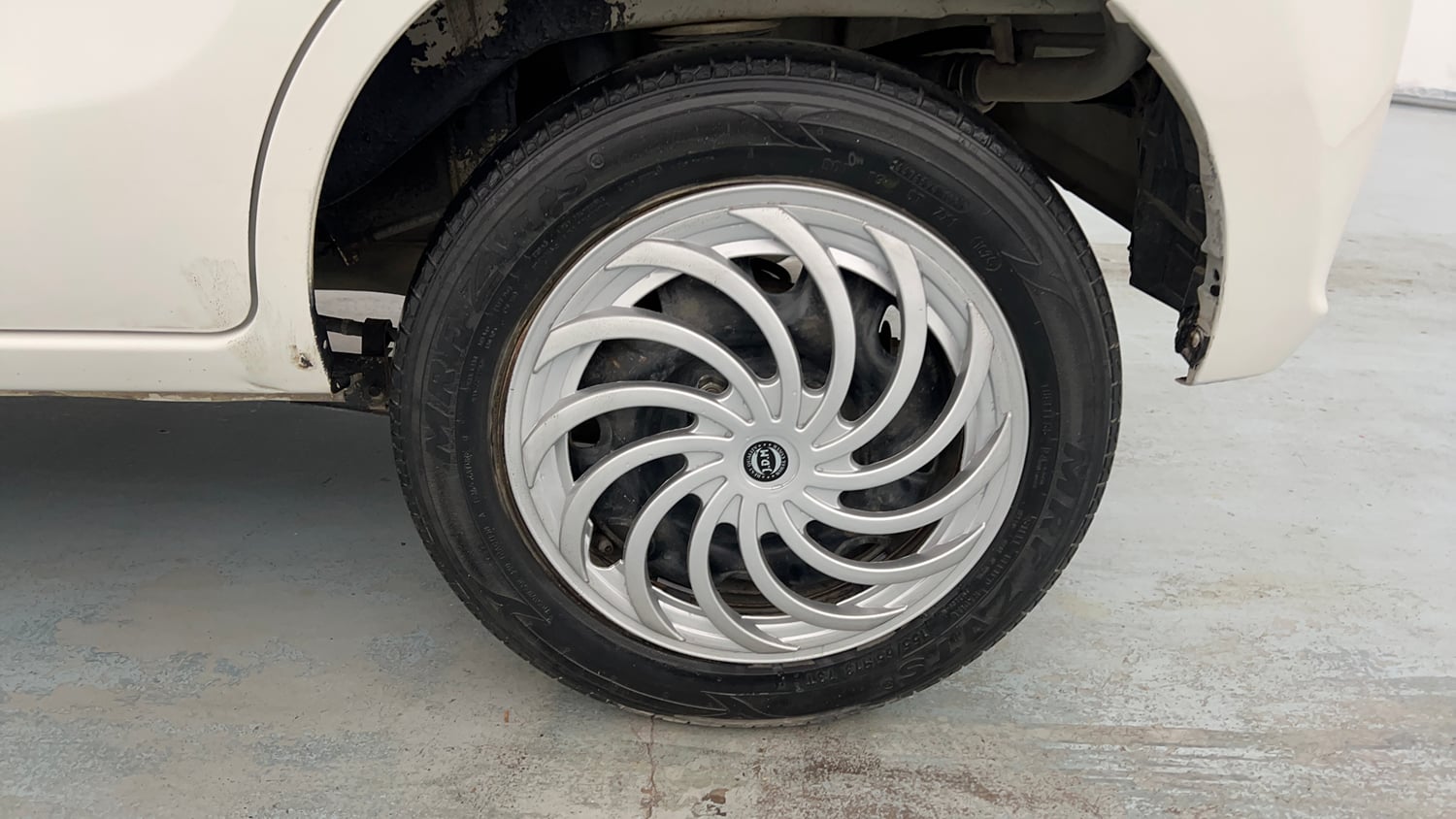 Used 2019 Maruti Suzuki Alto K10 VXi Petrol Manual tyres LEFT REAR TYRE RIM VIEW