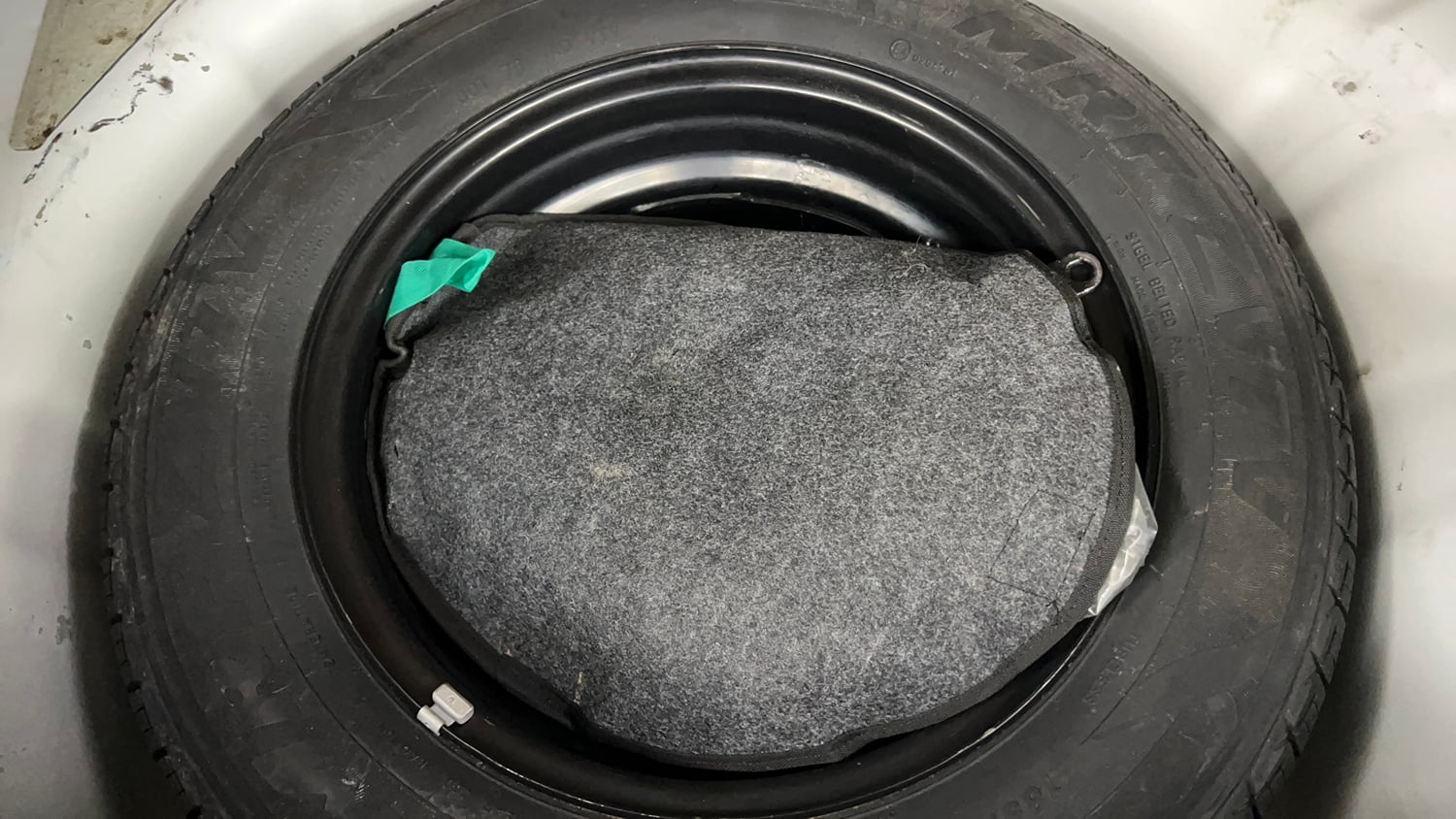 Used 2019 Hyundai Elite i20 Asta 1.2 (O) Petrol Manual tyres SPARE TYRE VIEW