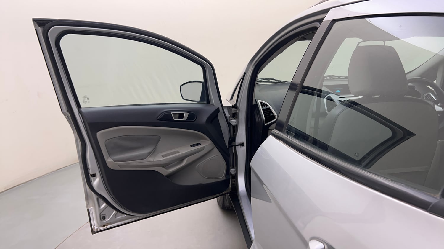 Used 2016 Ford EcoSport Titanium 1.5L Ti-VCT Petrol Manual interior LEFT FRONT DOOR OPEN VIEW