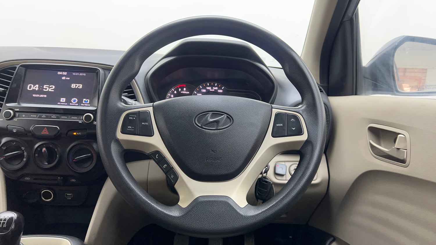 Used 2019 Hyundai Santro Sportz CNG Cng Manual interior STEERING VIEW