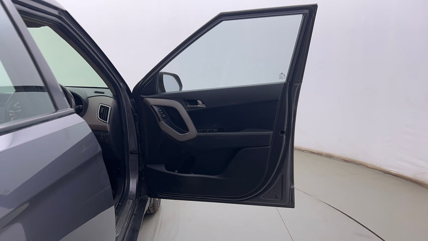 Used 2017 Hyundai Creta SX Plus 1.6 AT Petrol Petrol Automatic interior RIGHT FRONT DOOR OPEN VIEW