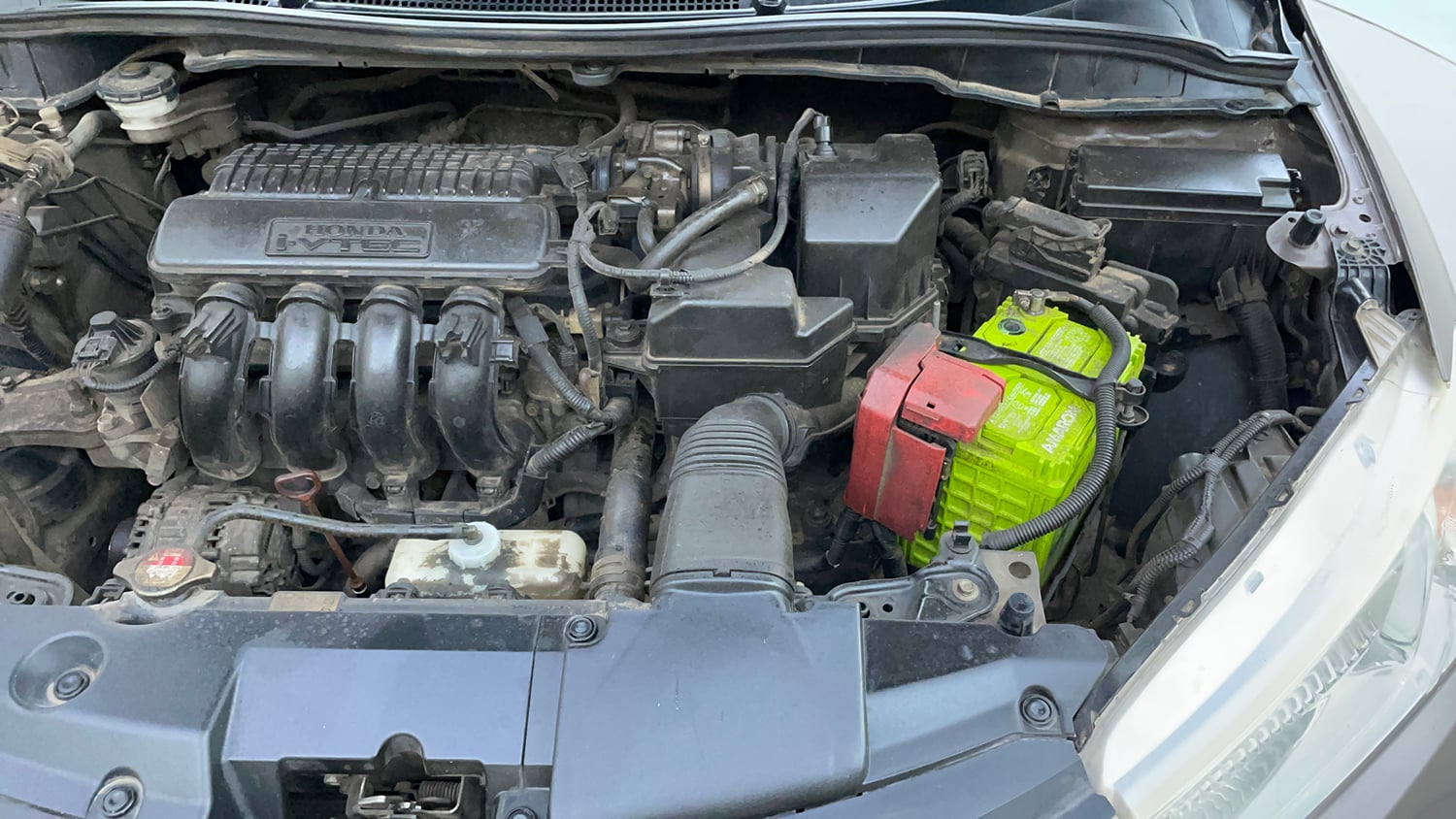 Used 2014 Honda City V Petrol Manual engine ENGINE LEFT SIDE VIEW
