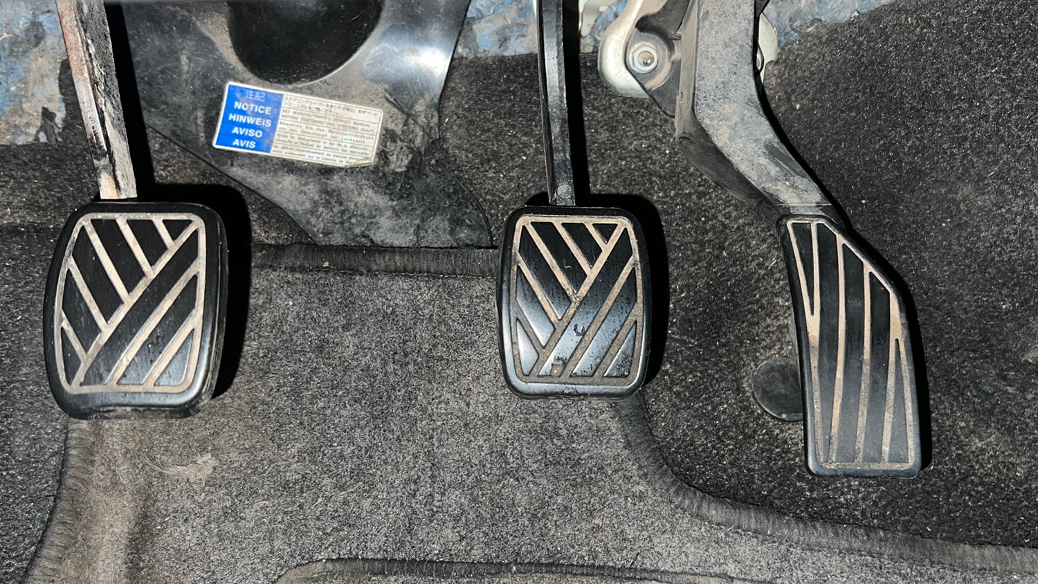 Used 2017 Maruti Suzuki Swift Lxi (O) Petrol Manual interior PEDALS VIEW