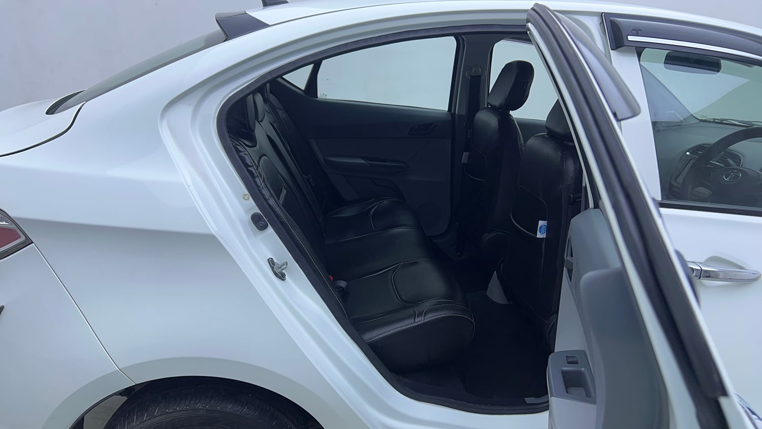Used 2024 Tata Tigor XM Petrol Manual interior RIGHT SIDE REAR DOOR CABIN VIEW
