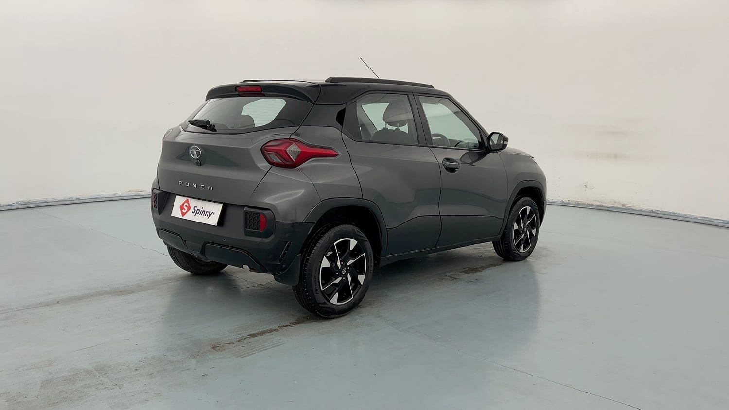 Used 2022 Tata Punch Creative Dual Tone Petrol Manual exterior RIGHT REAR CORNER VIEW