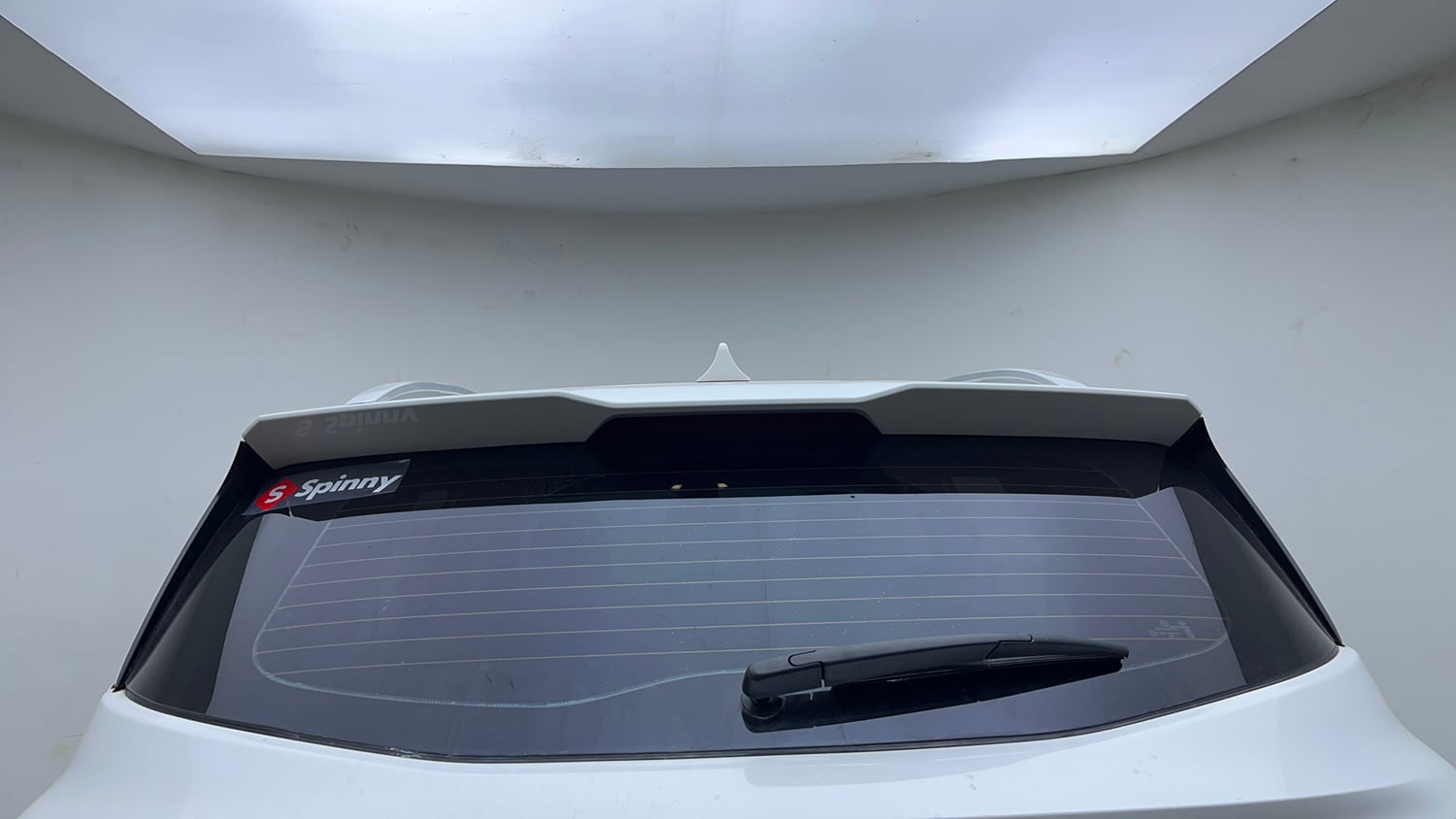 Used 2023 MG Motors Hector Sharp 1.5 Petrol CVT Petrol Automatic exterior BACK WINDSHIELD VIEW