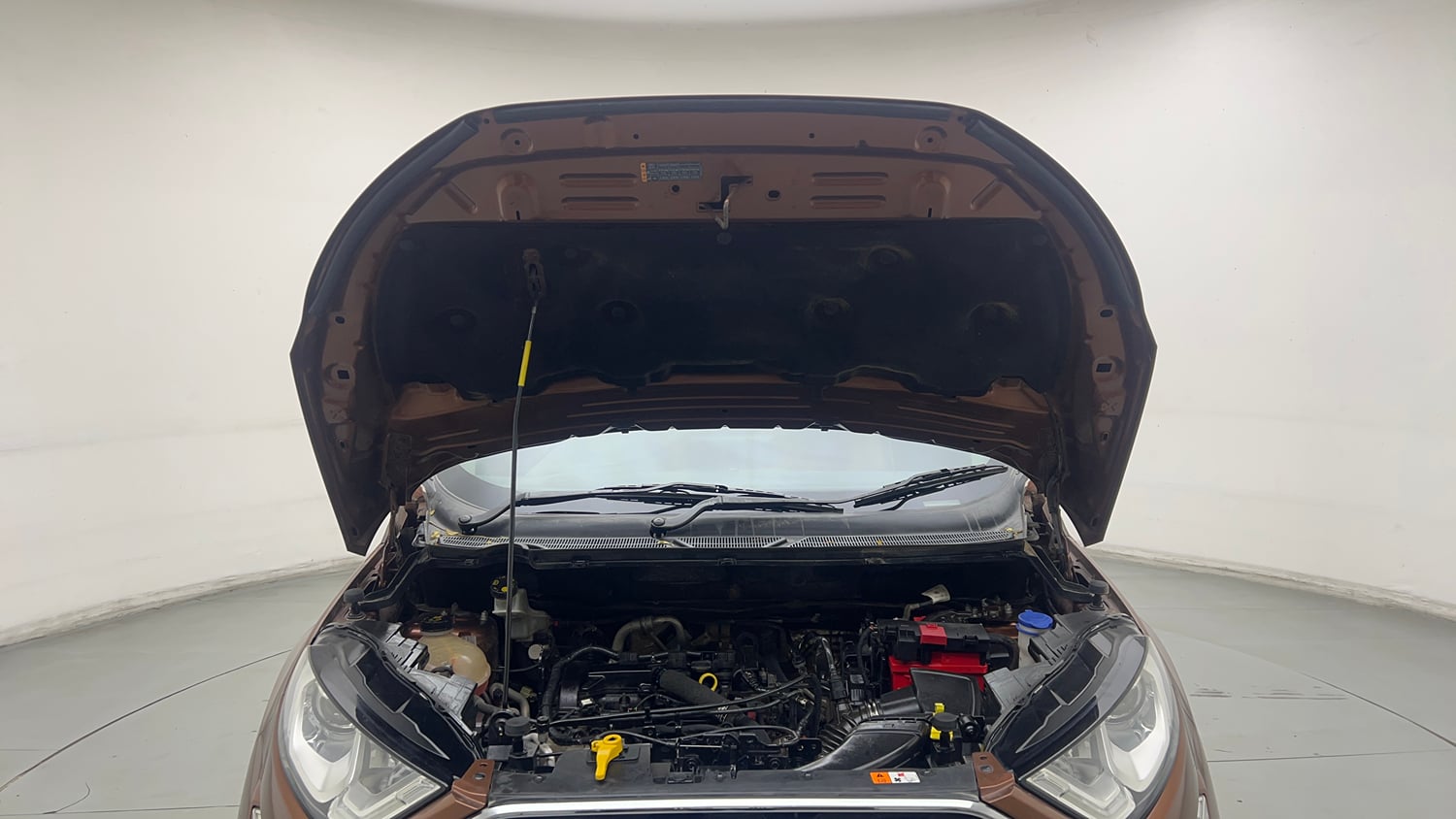 Used 2019 Ford EcoSport Titanium 1.5L Ti-VCT Petrol Manual engine ENGINE & BONNET OPEN FRONT VIEW