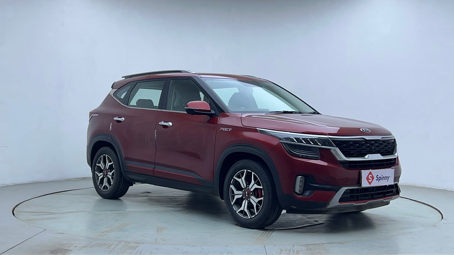 Used 2020 Kia Seltos GTX Plus DCT 1.4 Petrol Automatic exterior RIGHT FRONT CORNER VIEW