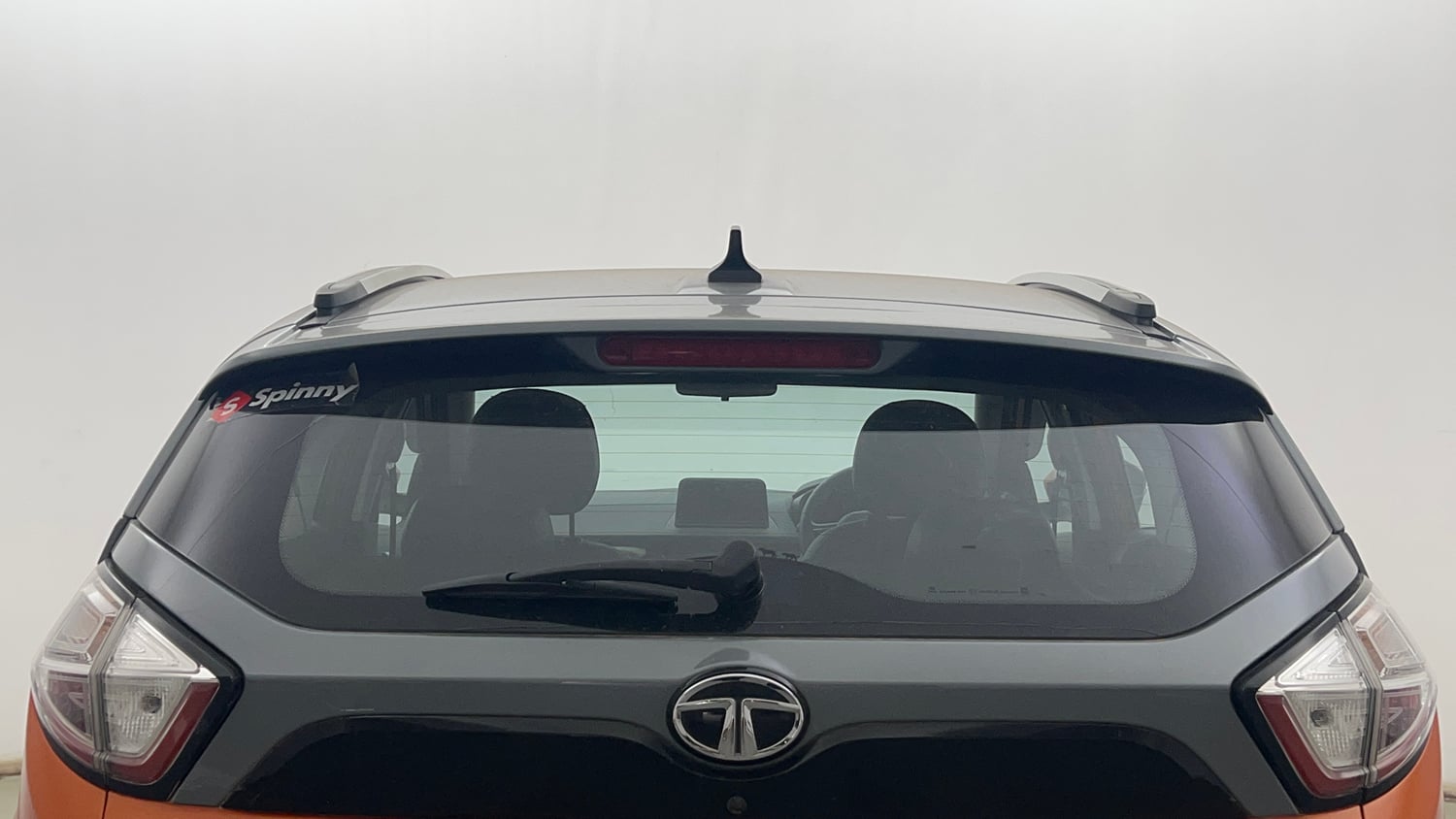 Used 2019 Tata Nexon XZA Plus Petrol Dual Tone Petrol Automatic exterior BACK WINDSHIELD VIEW