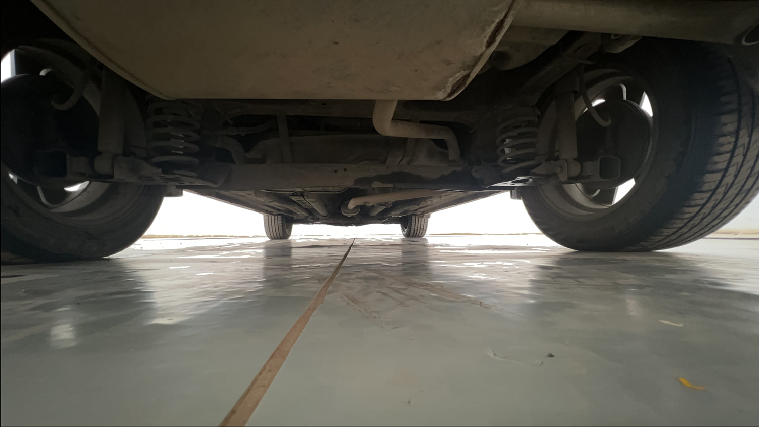 Used 2017 Hyundai Creta SX Plus 1.6 AT Petrol Petrol Automatic extra REAR UNDERBODY VIEW (TAKEN FROM REAR)