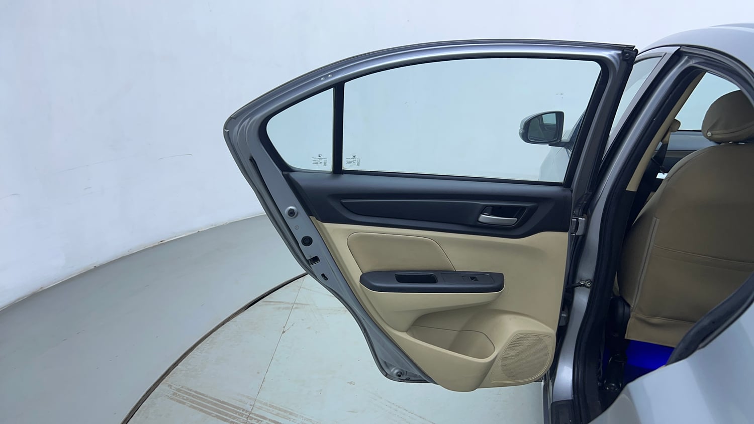 Used 2022 Honda Amaze VX CVT 1.2 Petrol Petrol Automatic interior LEFT REAR DOOR OPEN VIEW