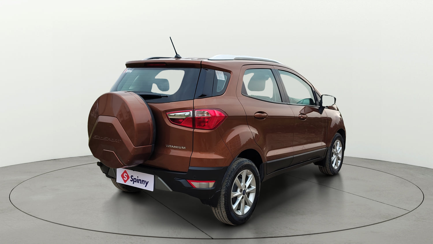 Used 2018 Ford EcoSport Titanium 1.5L Ti-VCT Petrol Manual exterior RIGHT REAR CORNER VIEW