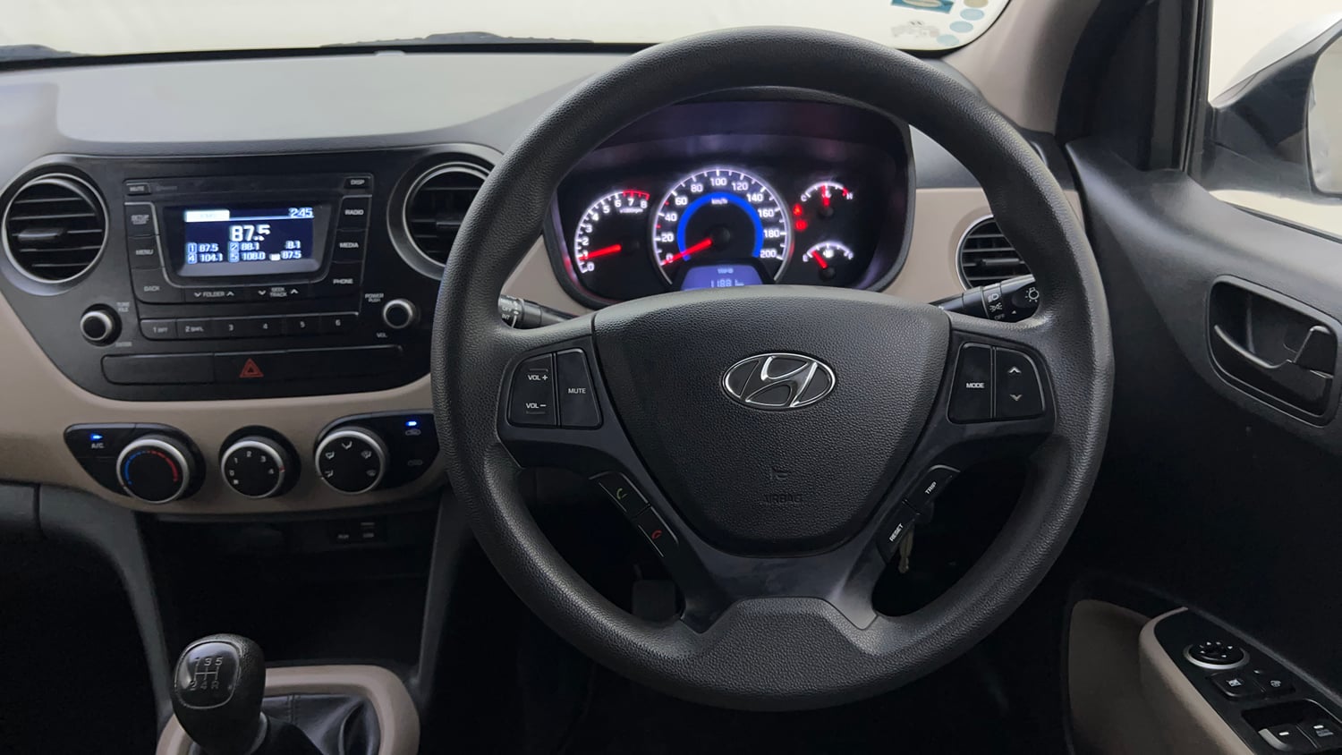 Used 2018 Hyundai Grand i10 Magna 1.2 Kappa VTVT Petrol Manual interior STEERING VIEW