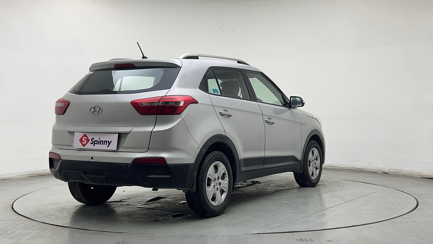 Used 2018 Hyundai Creta E Plus 1.6 Petrol Petrol Manual exterior RIGHT REAR CORNER VIEW
