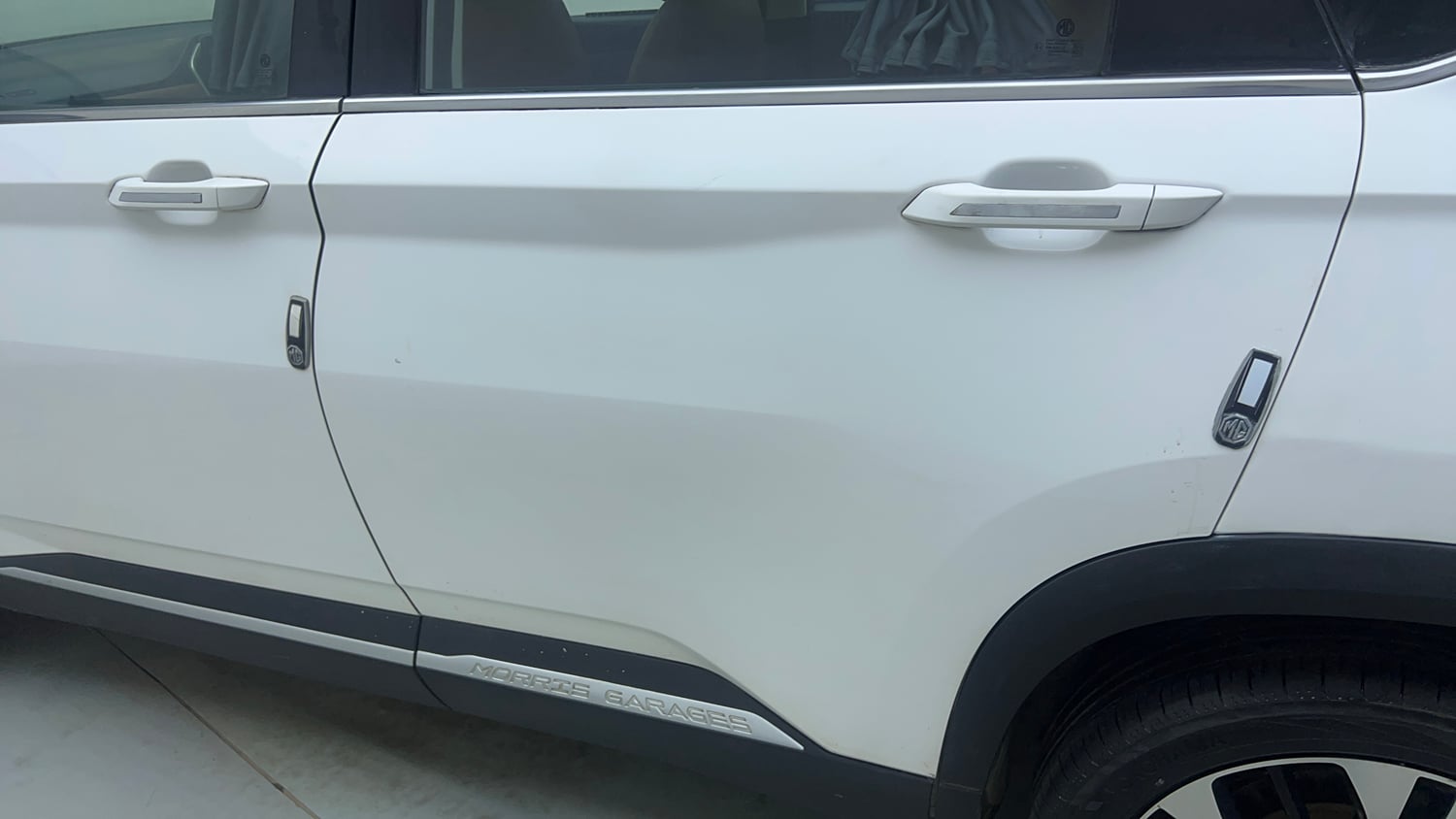 Used 2021 MG Motors Hector Plus Sharp 1.5 Petrol Turbo CVT 6-STR Petrol Automatic dents MINOR SCRATCH