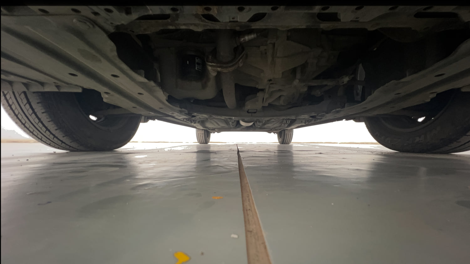 Used 2018 Maruti Suzuki Baleno Delta 1.2 Petrol Manual extra FRONT LEFT UNDERBODY VIEW